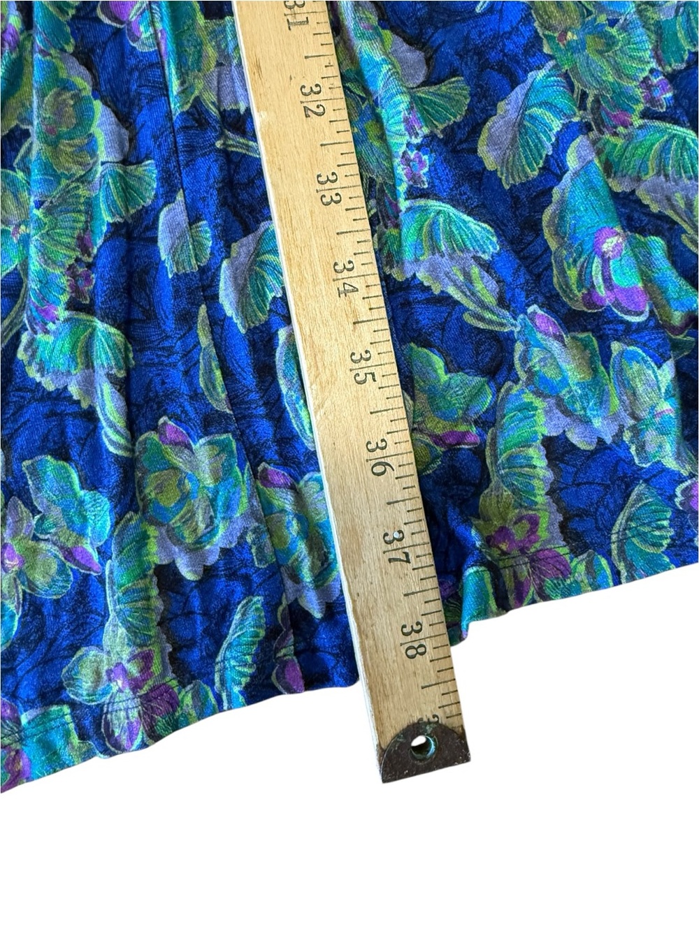 Soft Surroundings Floral Giselle Faux Wrap Cottage Core Garden Country Travel 1X - Picture 12 of 12